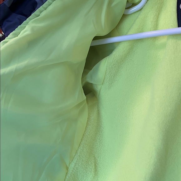 OshKosh B'gosh Gray Camo Puffer Jacket with Neon Yellow Lining, 12 Months - Picture 8 of 12